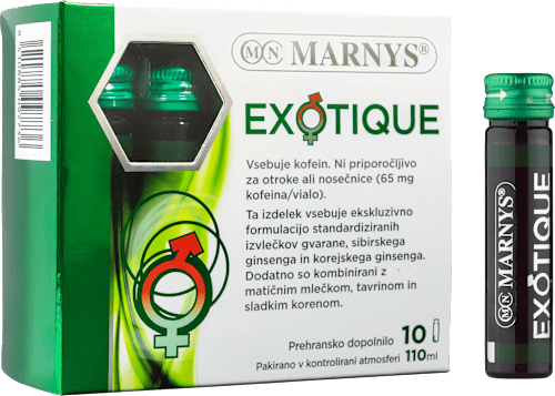 Prehransko dopolnilo Exotique, 10 × 11 ml MARNYS
