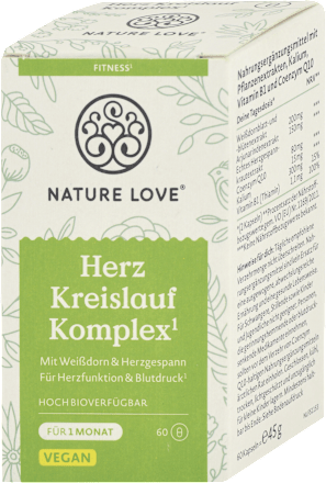 Kapsuly Podpora srdca Nature Love