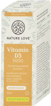 Kvapky Vitamin D3 5000 Nature Love