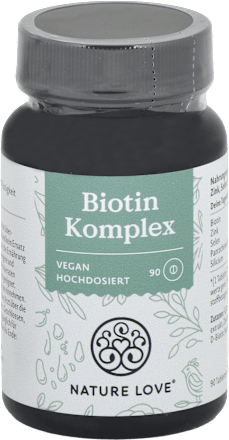 Tablety Biotin Komplex Nature Love