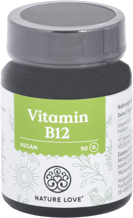 Tablety Vitamin B12 Nature Love