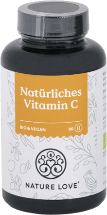 Kapsuly Vitamin C s BIO acerolou Nature Love
