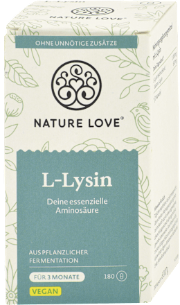 Kapsuly L-Lyzín Nature Love