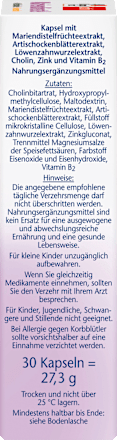 Mariendistel + Artischocke & Löwenzahn Kapseln 30 St Doppelherz