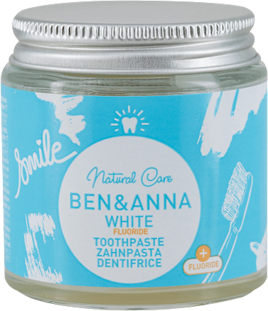 WHITE FLUORIDE natural care - pasta BEN&ANNA