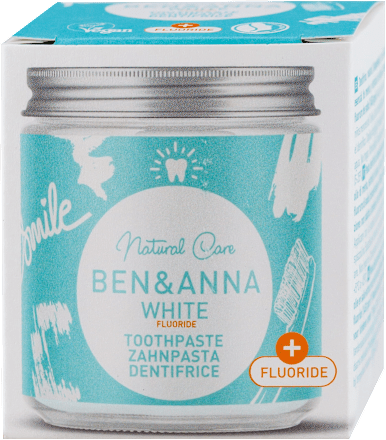 WHITE FLUORIDE natural care - pasta BEN&ANNA
