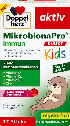 MikrobionaPro Immun Direct Kids Sticks 12 St Doppelherz