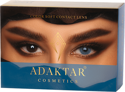 Kozmetičke kontaktne leće Arabian Night – tamnoplave, 1 par ADAKTAR®
