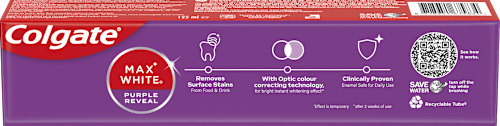 Pasta do zębów Max White Purple Reveal Colgate