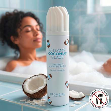 sprchová pěna Creamy Coconut Glaze BIOVÈNE BARCELONA