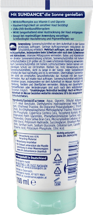 Sonnencreme Sensitiv LSF 30 SUNDANCE