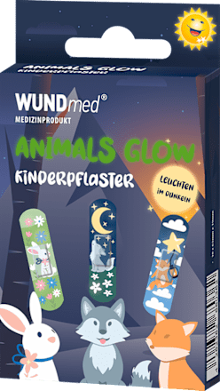 Pflaster für Kinder Animal Glow WUNDmed