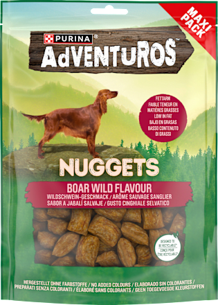Hundeleckerli Nuggets Wildschwein-Geschmack Purina Adventuros