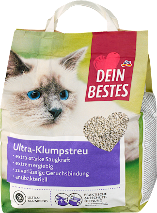 Katzenstreu Klumpstreu ultra Dein Bestes