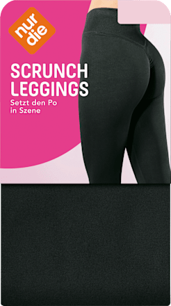 Leggings Scrunch schwarz Gr. 32/34 nur die