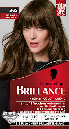 Haarfarbe 862 Naturbraun Schwarzkopf Brillance