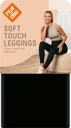 Leggings Soft-Touch schwarz Gr. 36/38 nur die