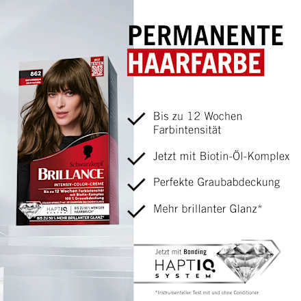 Haarfarbe 862 Naturbraun Schwarzkopf Brillance