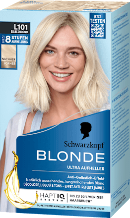 Haare Aufheller Ultra L101 Silberblond Schwarzkopf Blonde