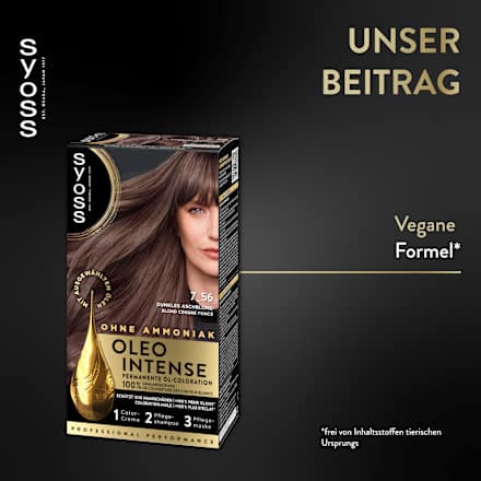 Haarfarbe 7_56 Dunkles Aschblond Syoss Oleo Intense