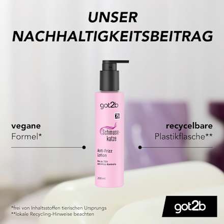 Anti-Frizz Lotion Schmusekatze got2b