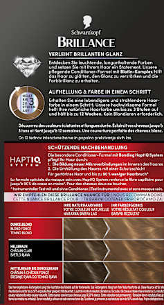 Haarfarbe L865 Honigbraun Schwarzkopf Brillance