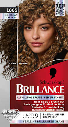 Haarfarbe L865 Honigbraun Schwarzkopf Brillance