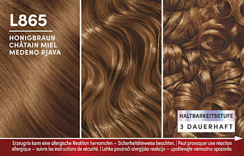 Haarfarbe L865 Honigbraun Schwarzkopf Brillance