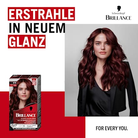Haarfarbe 876 Edelmahagoni Schwarzkopf Brillance