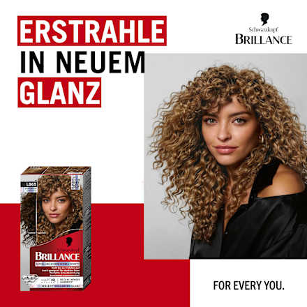 Haarfarbe L865 Honigbraun Schwarzkopf Brillance