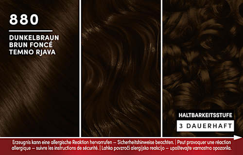 Haarfarbe 880 Dunkelbraun Schwarzkopf Brillance