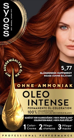 Haarfarbe 5_77 Kupferrot Syoss Oleo Intense
