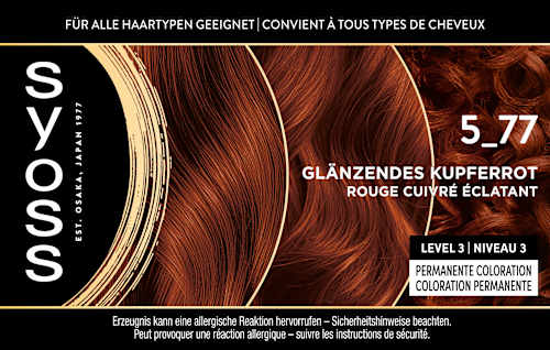 Haarfarbe 5_77 Kupferrot Syoss Oleo Intense
