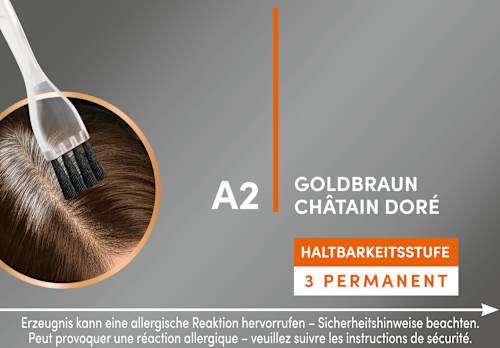 Ansatzset A2 Goldbraun Schwarzkopf