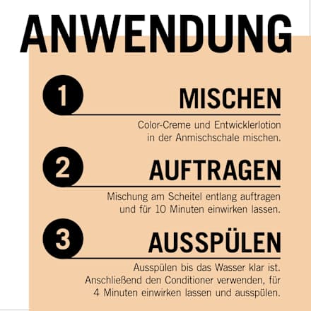 Ansatzset A2 Goldbraun Schwarzkopf