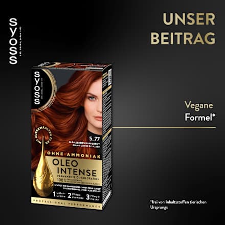 Haarfarbe 5_77 Kupferrot Syoss Oleo Intense