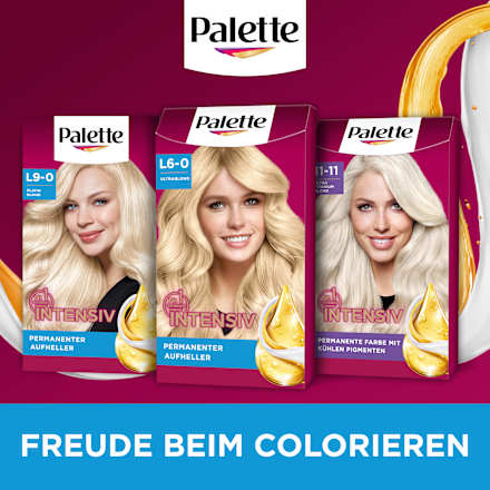 Haare Aufheller L6-0/100 Ultrablond Palette Intensive Color Creme