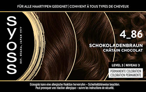 Haarfarbe 4_86 Schokobraun Syoss Oleo Intense