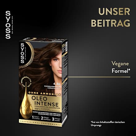 Haarfarbe 4_86 Schokobraun Syoss Oleo Intense
