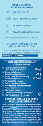 Strähnchen Set M1 Schwarzkopf Blonde