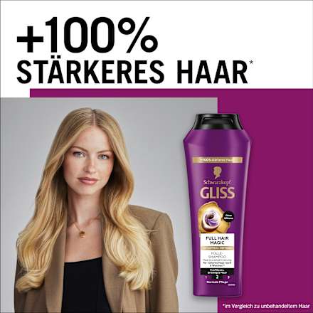 Shampoo Full Hair Magic Schwarzkopf GLISS
