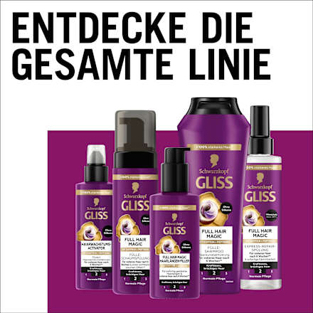 Shampoo Full Hair Magic Schwarzkopf GLISS