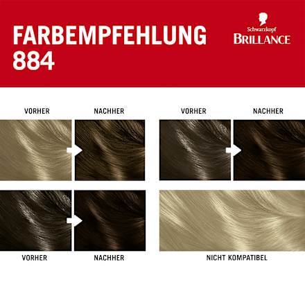 Haarfarbe 884 Kakaobraun Schwarzkopf Brillance