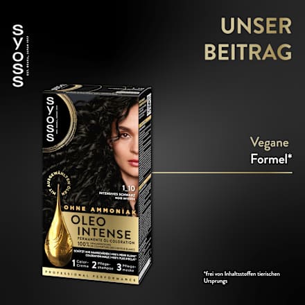 Haarfarbe 1_10 Intensives Schwarz Syoss Oleo Intense