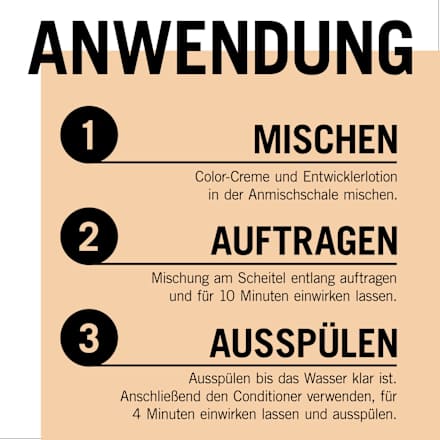 Ansatzset A4 Dunkelbraun Schwarzkopf