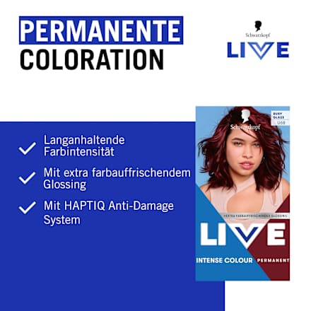Haarfarbe U68 Ruby Glaze Schwarzkopf LIVE