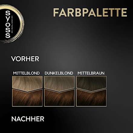 Haarfarbe 4_60 Goldbraun Syoss Oleo Intense