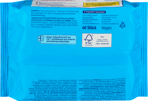 Feuchte Toilettentücher Bärenstark (2x60 St) SauBär