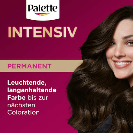 Haarfarbe 4-0/800 Dunkelbraun Palette Intensive Color Creme