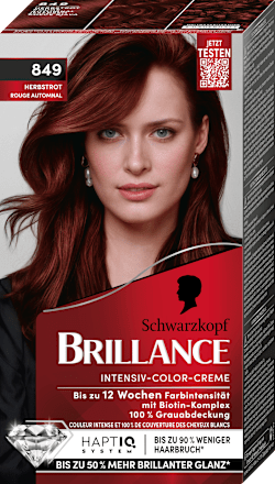 Haarfarbe 849 Herbstrot Schwarzkopf Brillance